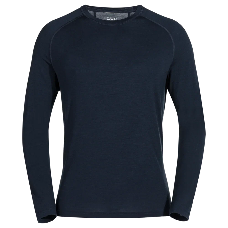 Senti Men's Merino Longsleeve — Dark Navy