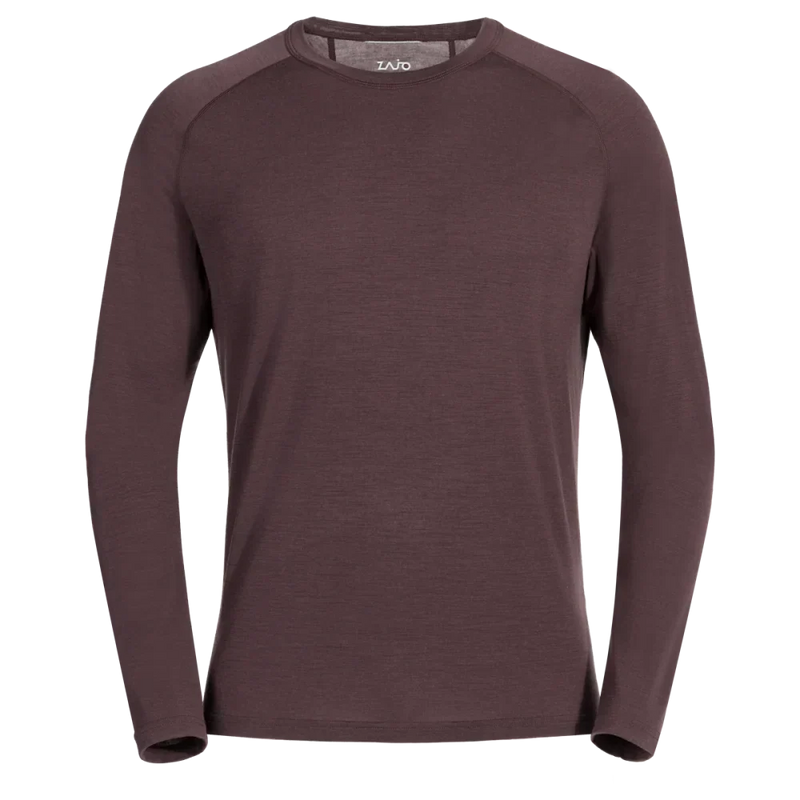 Senti Men's Merino Longsleeve — Decadent Red