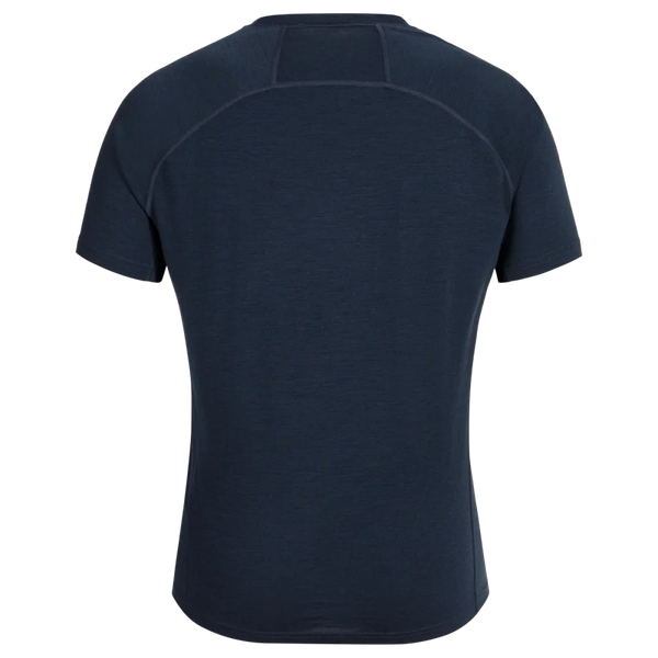 Senti Men's Merino T-shirt — Dark Navy