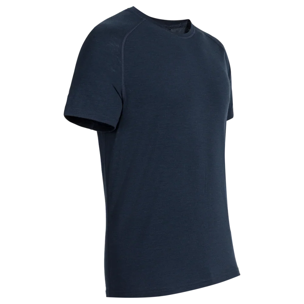 Senti Men's Merino T-shirt — Dark Navy