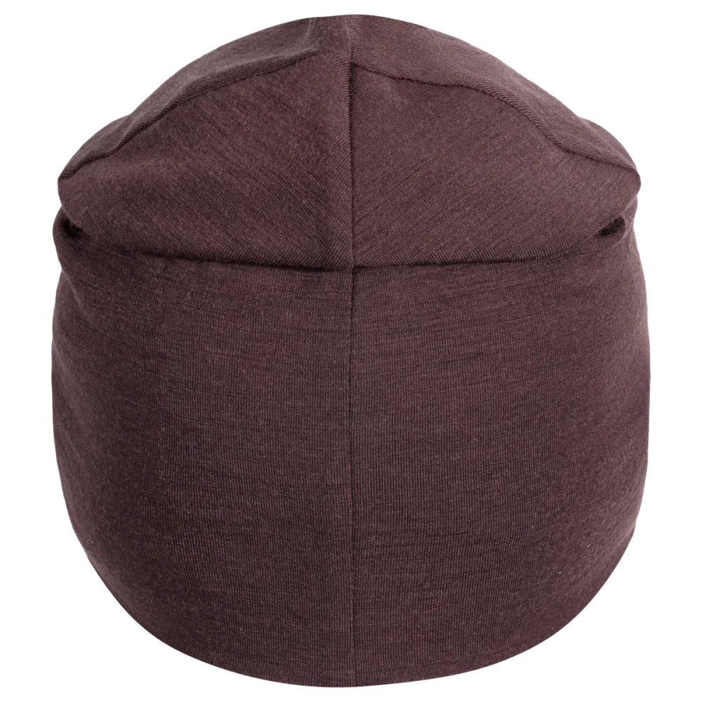 Senti Merino Beanie — Decadent Red