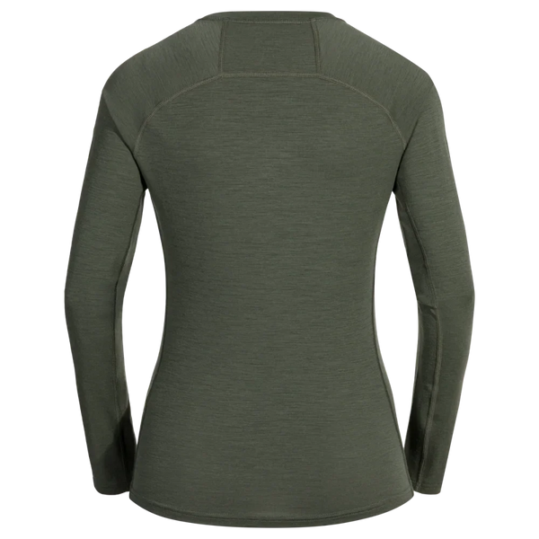 Senti Women's Merino Longsleeve — Thyme Green