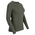 Senti Women's Merino Longsleeve — Thyme Green