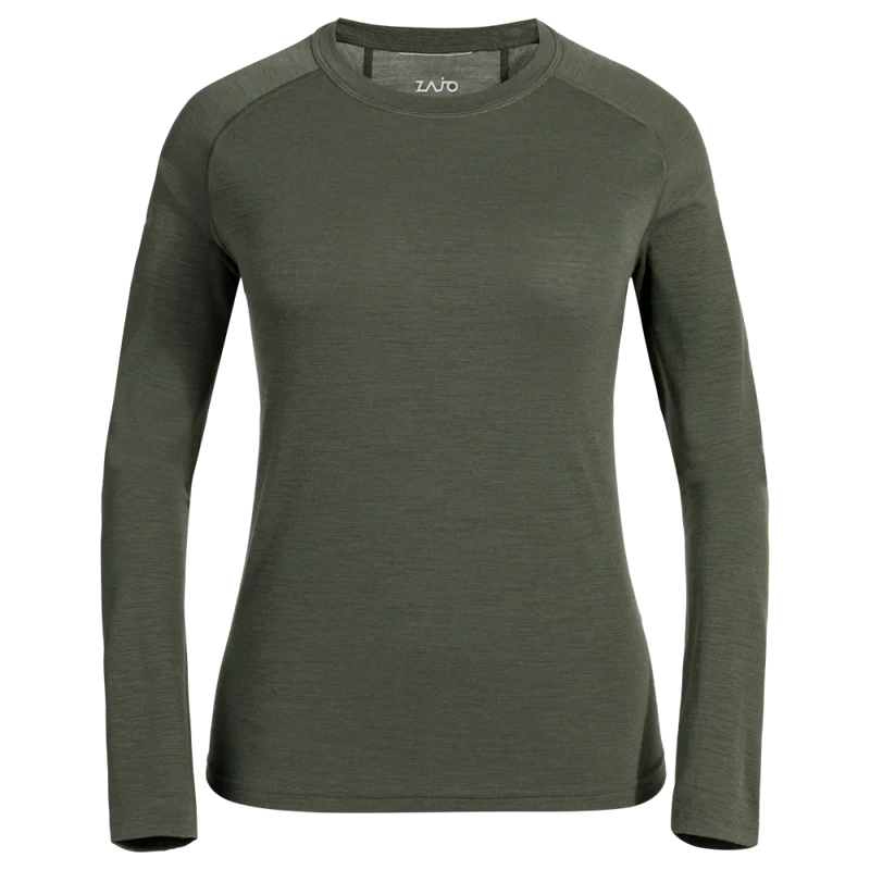 Senti Women's Merino Longsleeve — Thyme Green