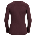 Senti Women's Merino Longsleeve — Decadent Red