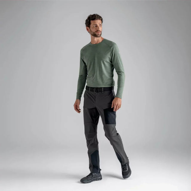 Sperta Men's Softshell Pants — Black Olive