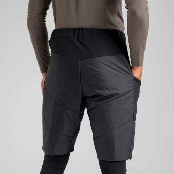 Spiro Men's Insulated Hybrid Shorts — Black