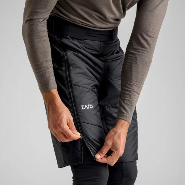 Spiro Men's Insulated Hybrid Shorts — Black