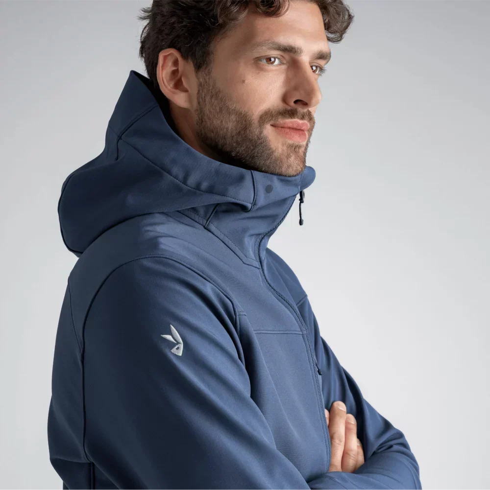 Vento Men's Softshell Jacket — Navy