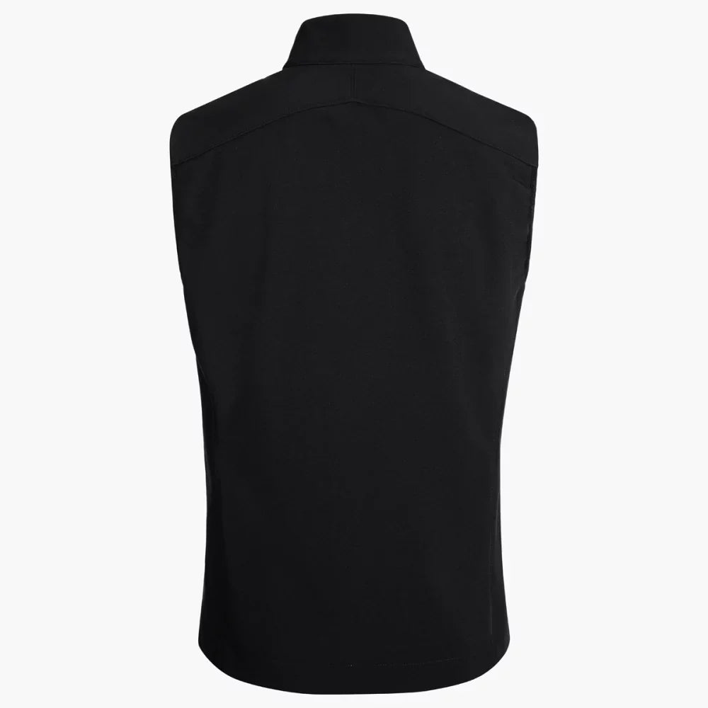 Vento Men's Softshell Vest — Black