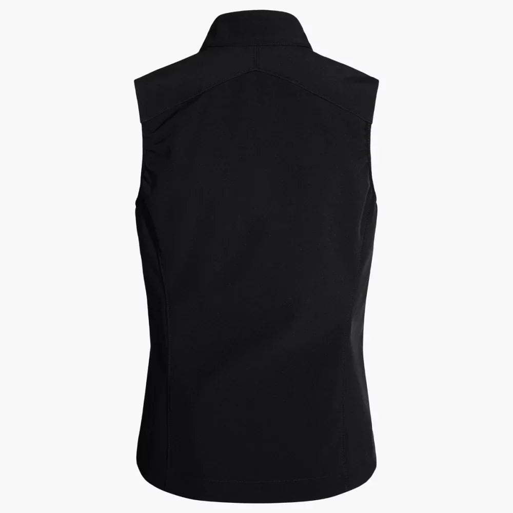 Vento Women's Softshell Vest — Black